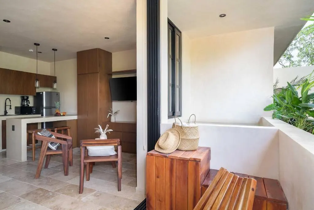 Amazing Jungle Condo Near Beach Town 200Mb Pool Tulum Apartment