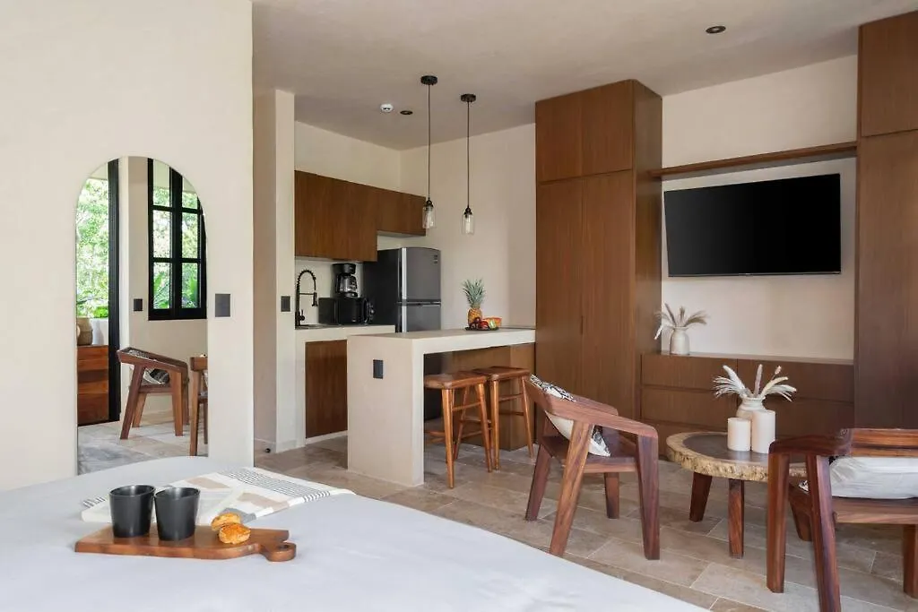 Amazing Jungle Condo Near Beach Town 200Mb Pool Tulum Apartment
