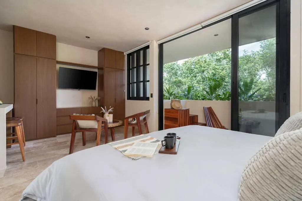 Amazing Jungle Condo Near Beach Town 200Mb Pool Tulum