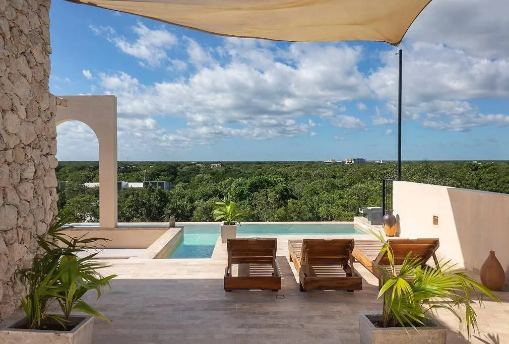 Amazing Jungle Condo Near Beach Town 200Mb Pool Tulum Mexico