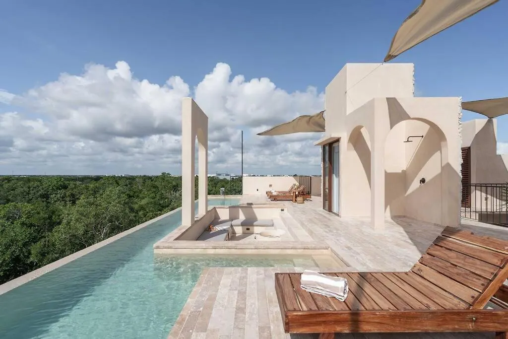 Amazing Jungle Condo Near Beach Town 200Mb Pool Tulum