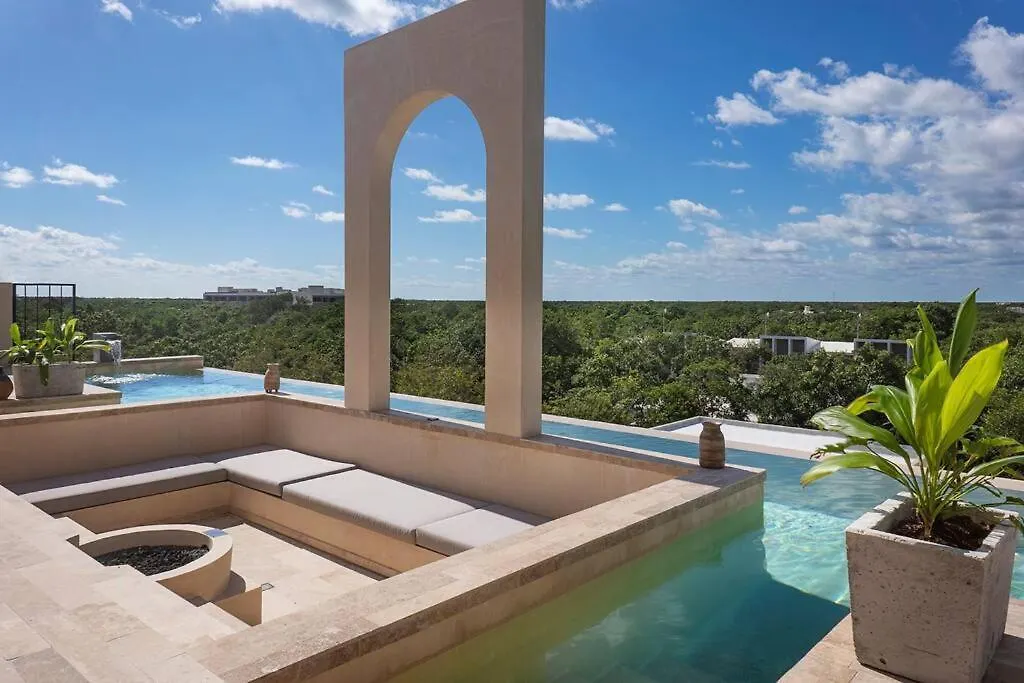 Amazing Jungle Condo Near Beach Town 200Mb Pool Tulum Appartamento